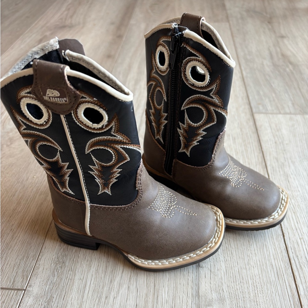 DBL Barrel Toddler cowboy boots